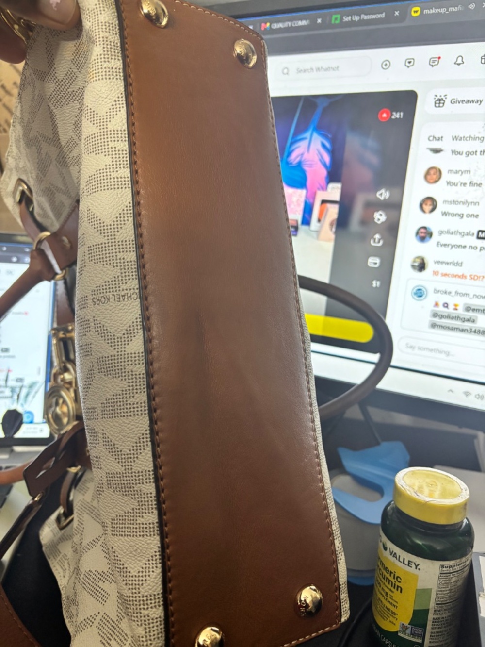 Michael Kors Hamilton Satchel - Picture 5 of 9